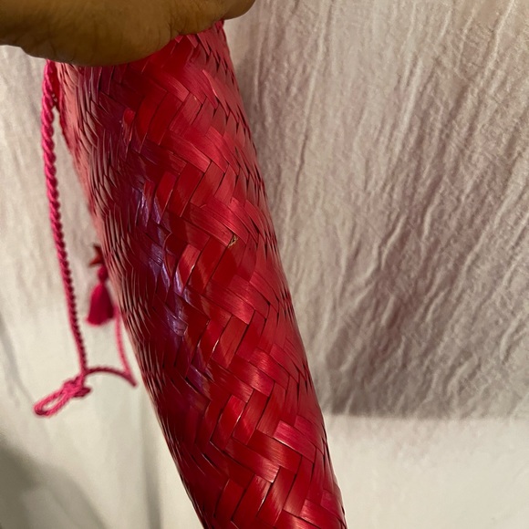 Vanessa - Wicker Straw Handbag, - Picture 7 of 14